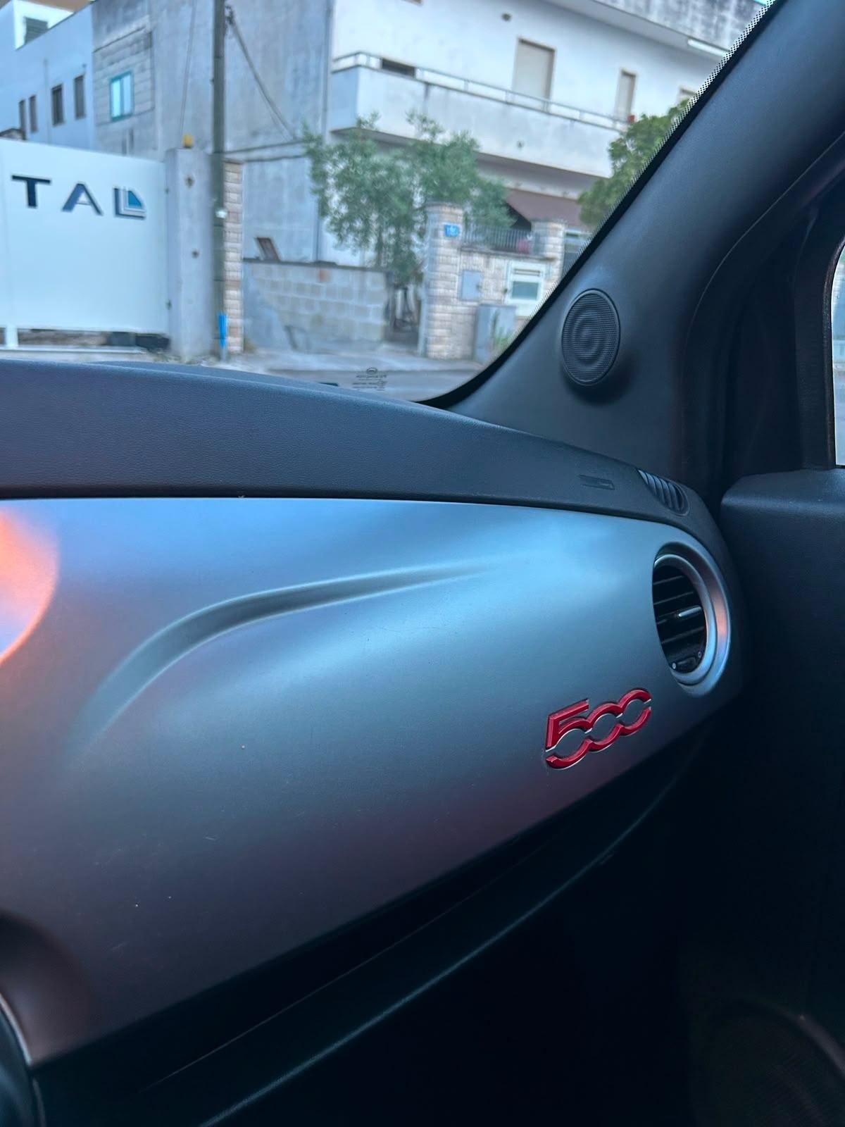 Fiat 500s 1.2 -2015 BLACK&RED