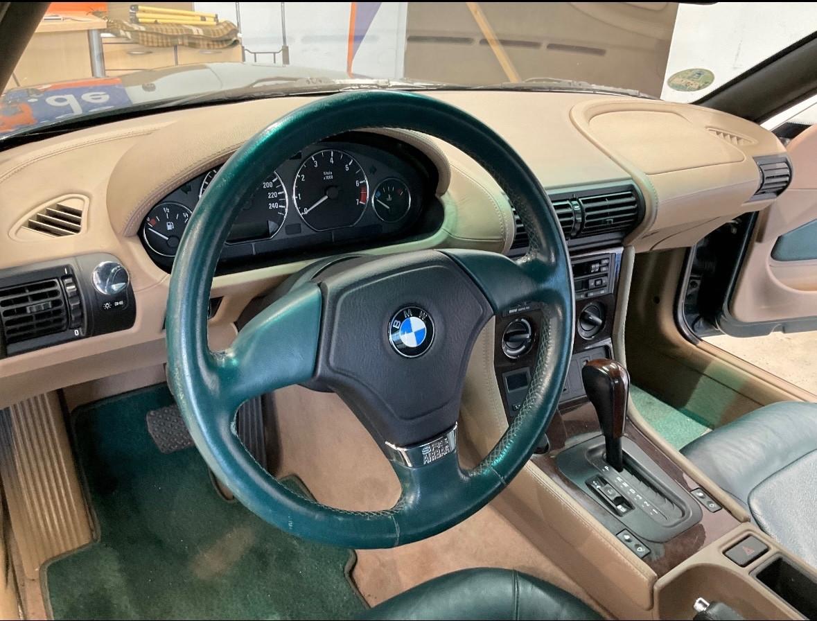 Bmw Z3 1.9 16V Roadster Tagliandi Certificati Dunkelgrün 2 – Interni Oregon Beige/Moss Green