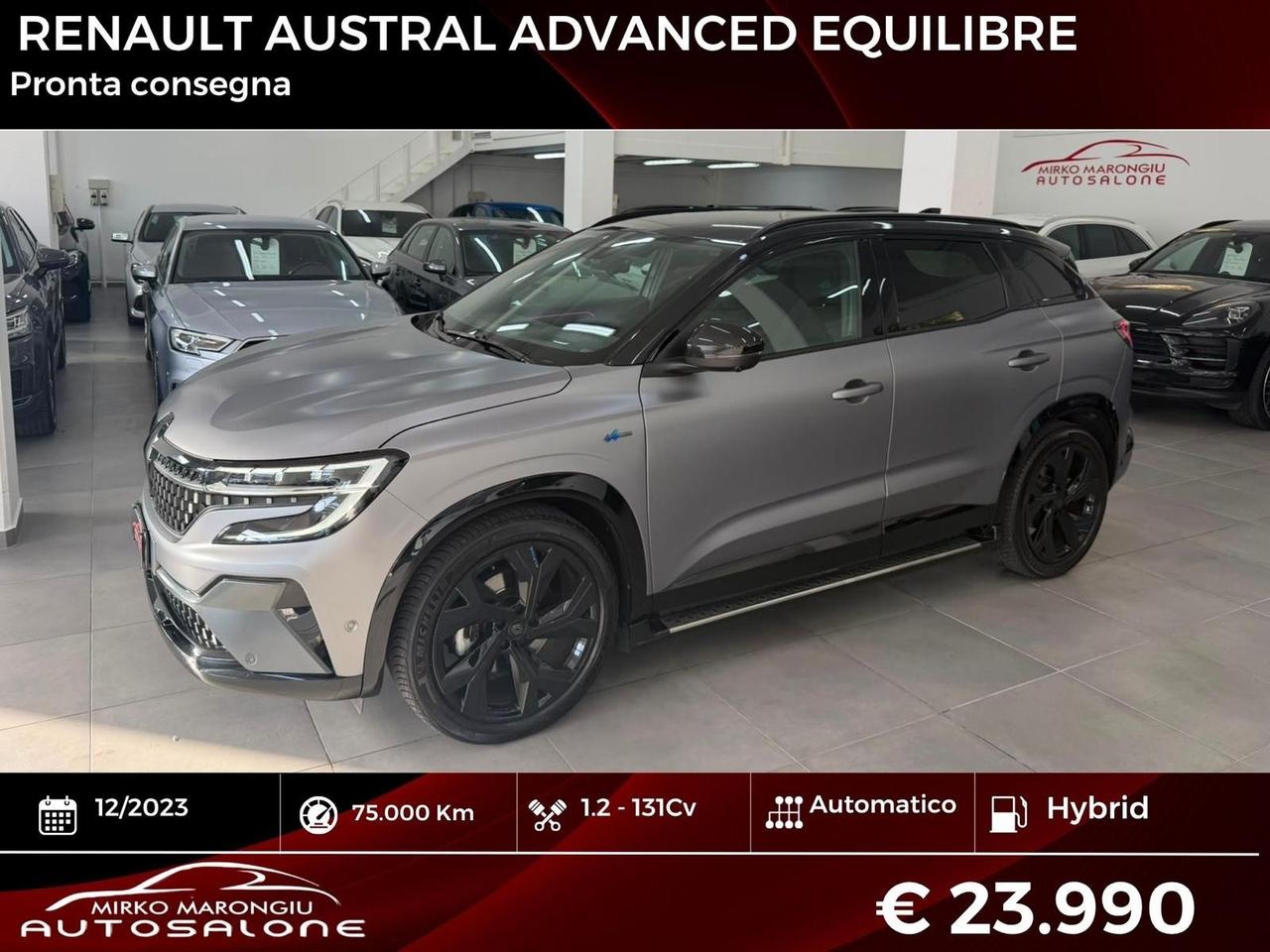 Renault Austral Mild Hybrid 131 CV FINANZIABILE