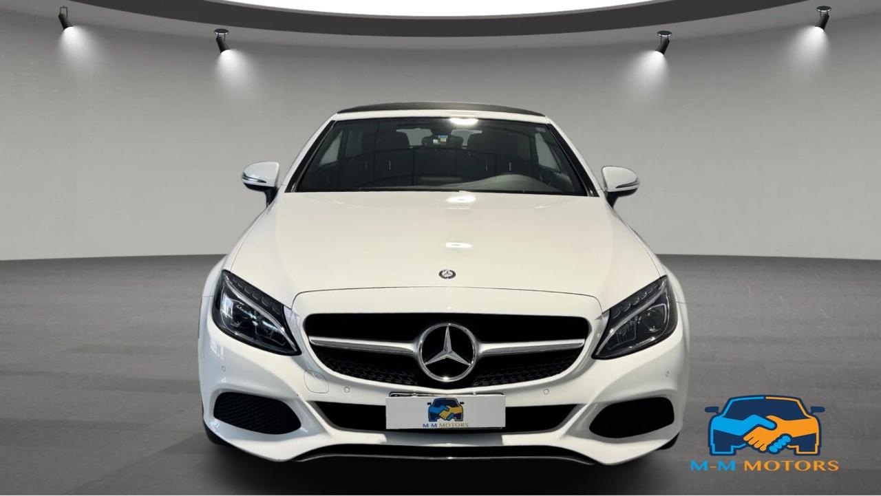 Mercedes C 220 D Sport 9G-Tronic Plus Cabrio TAGLIANDI MERC