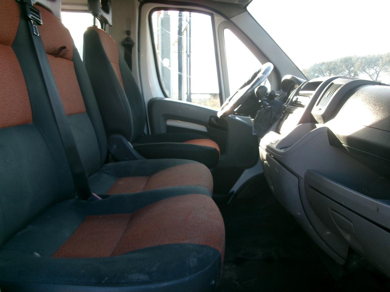 Fiat Ducato 3000 160CV DOPPIA CABINA 7 POSTI CASSONE FISSO 3.50 METRI