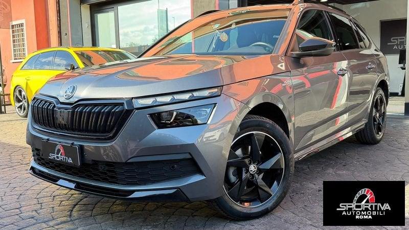 Skoda Kamiq ANTICIPO EURO 5000 RATA MENSILE 396,00 EURO Kamiq 1.5 TSI ACT Monte Carlo