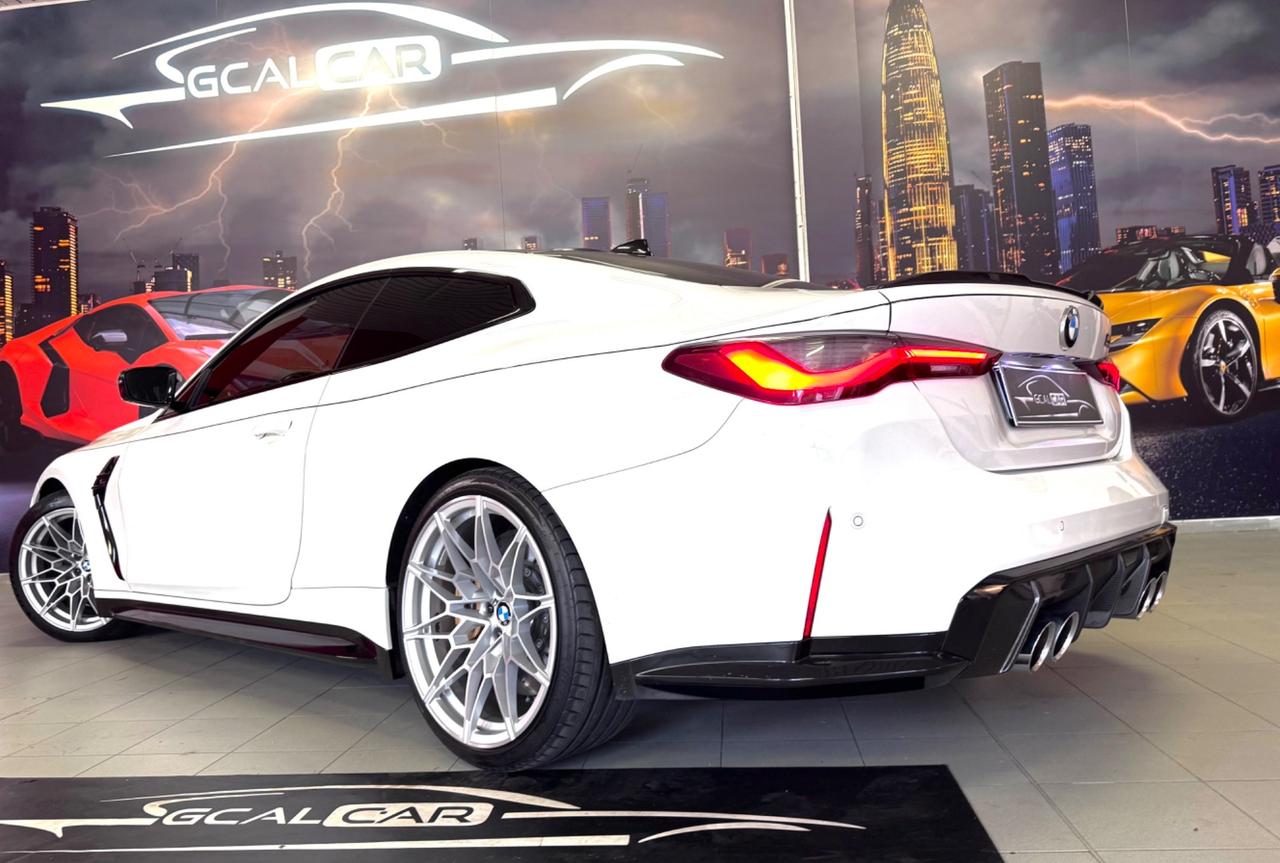 Bmw M4 COMPETITION 510CV CARBONCERAMICI + SEDILI CARBON + SCARICO OK PERMUTE CERTIFICATA