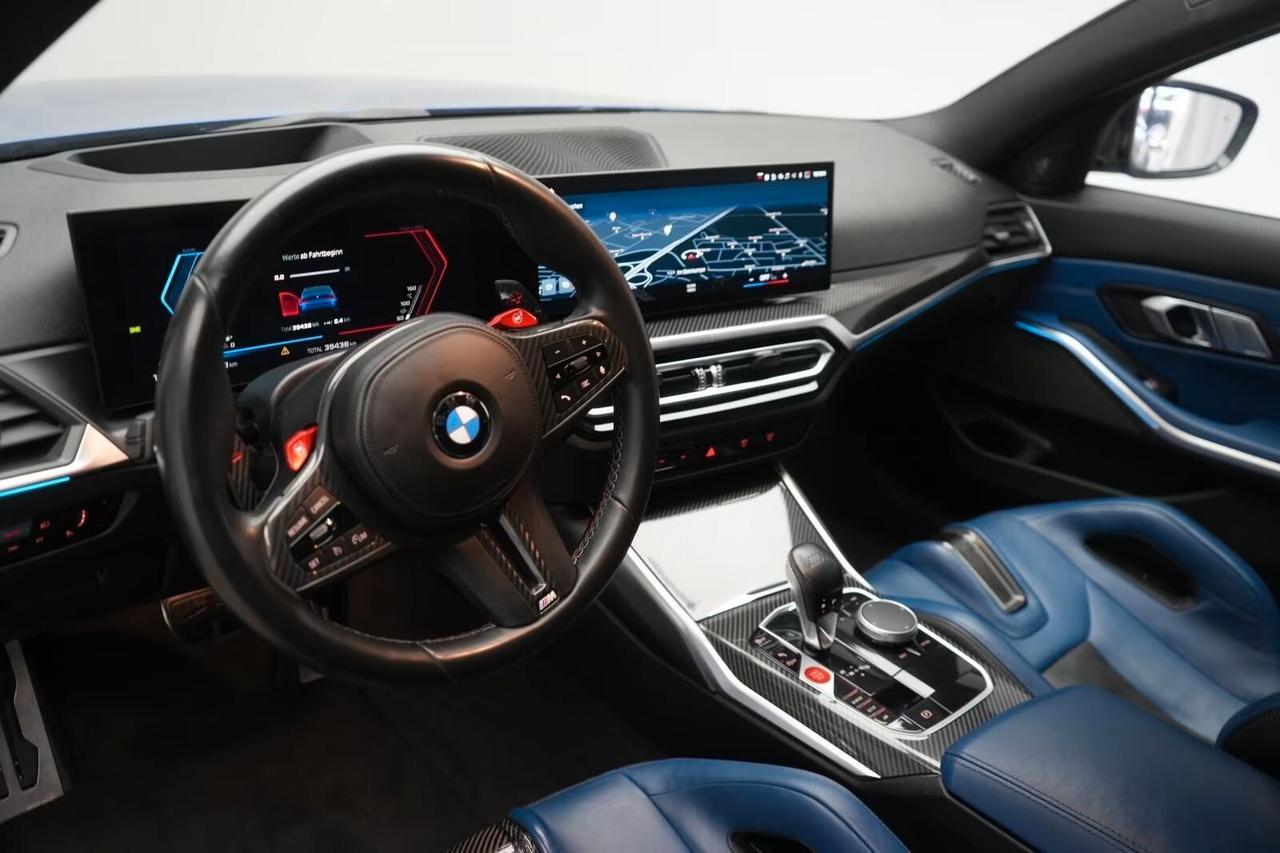 Bmw M3 COMPETITION 510CV/ XDRIVE/ SEDILI A GUSCIO/ CARBONIO/ HEAD-UP DISPLAY/ UFFICIALE