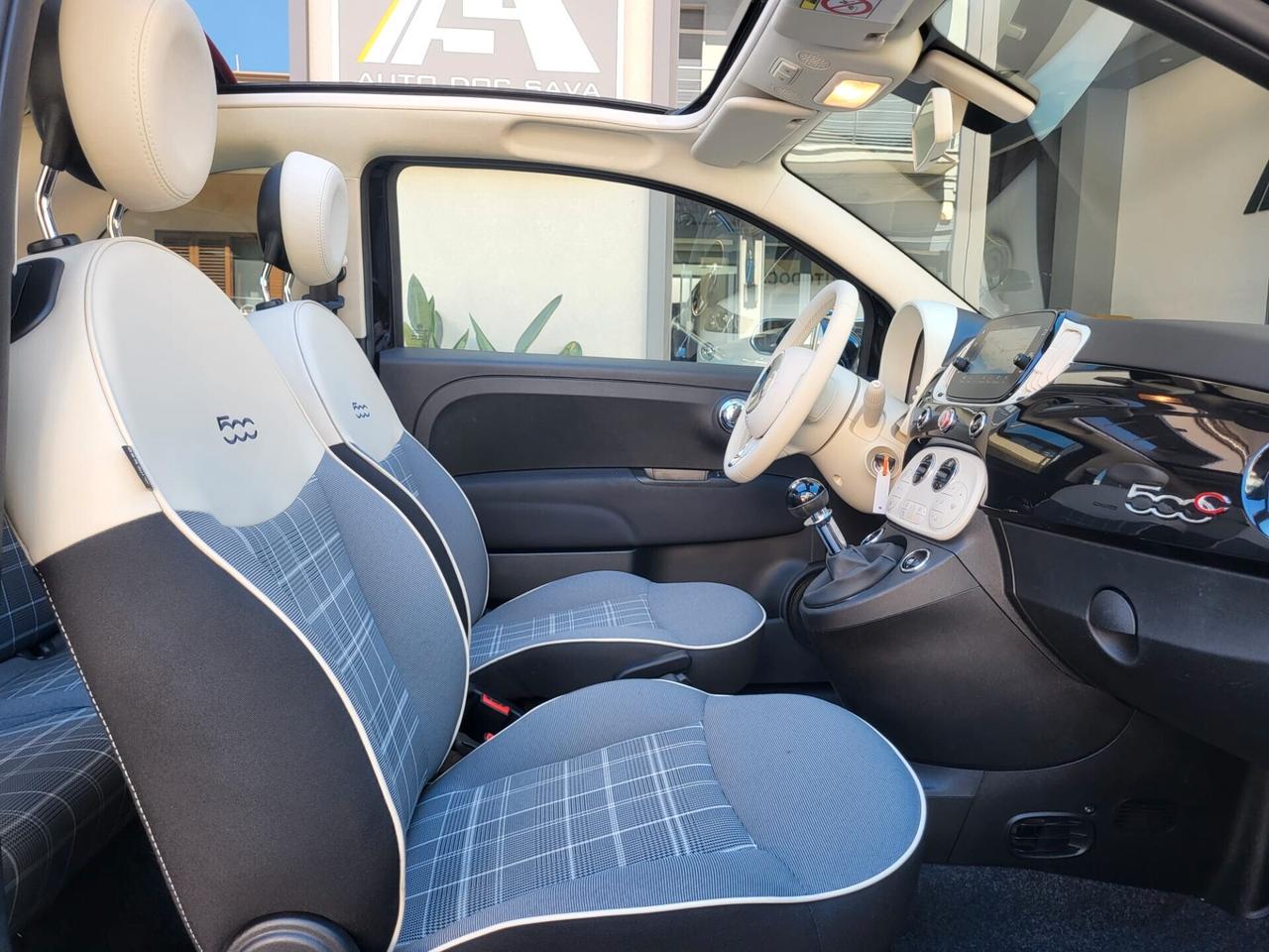 Fiat 500 C 1.2 Lounge+Car Play+Clima Autom......