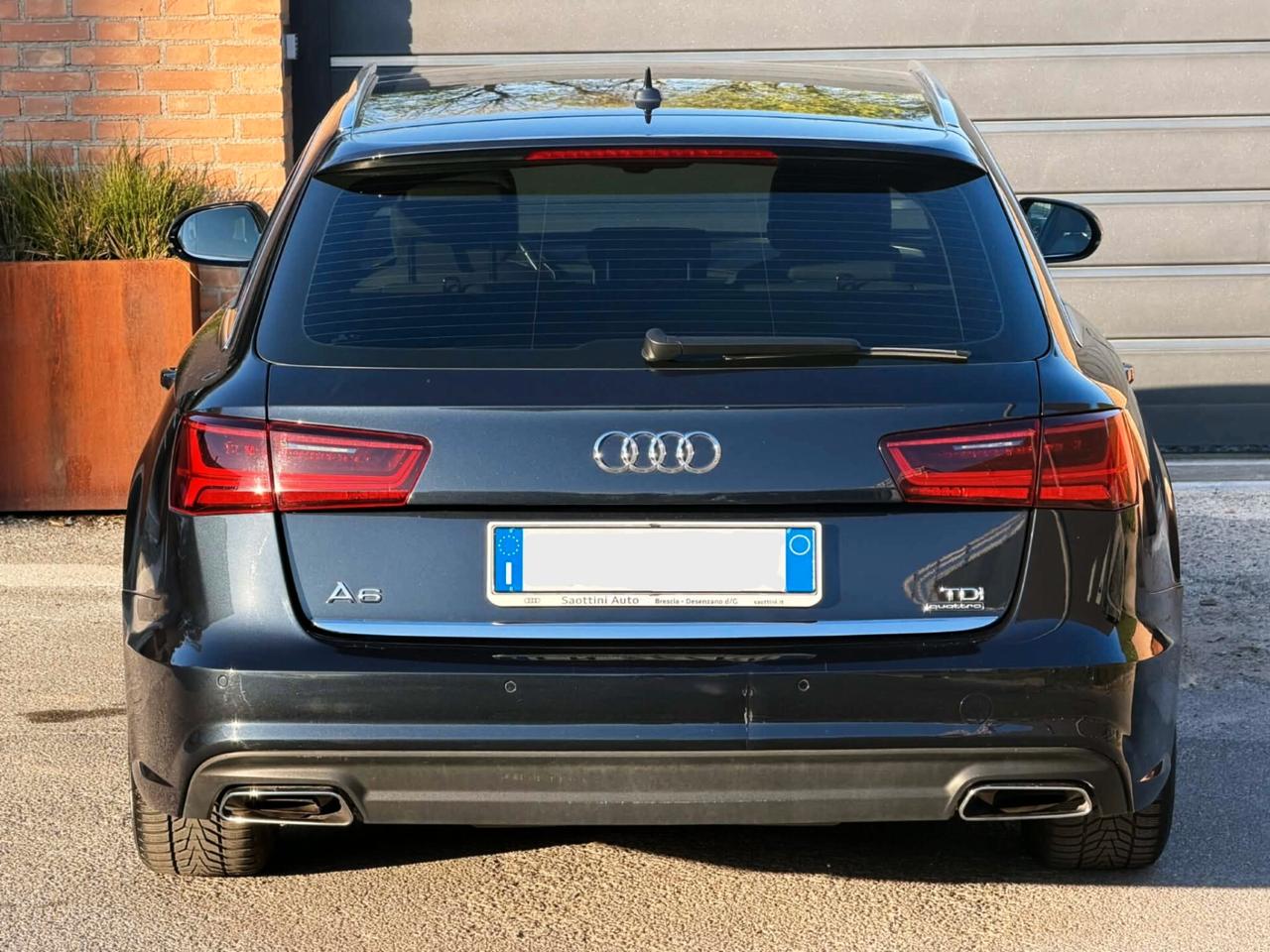 Audi A6 3.0TDi 4x4 272cv S-Line-179.000KM-GARANZIA-2018-Euro6