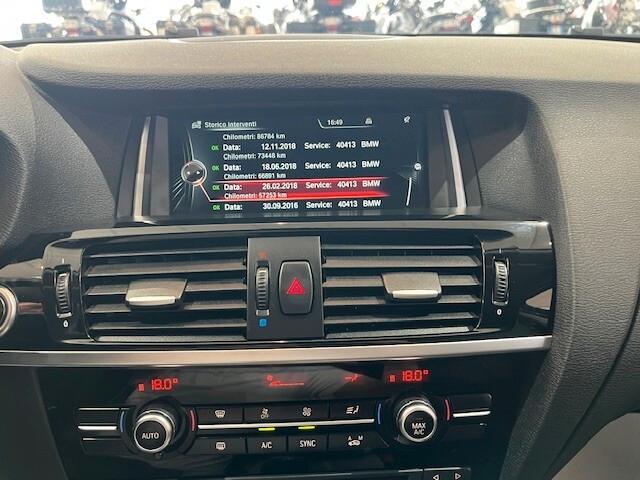 Bmw X3 xDrive20d xLine * TAGLIANDI CERTIFICATI *