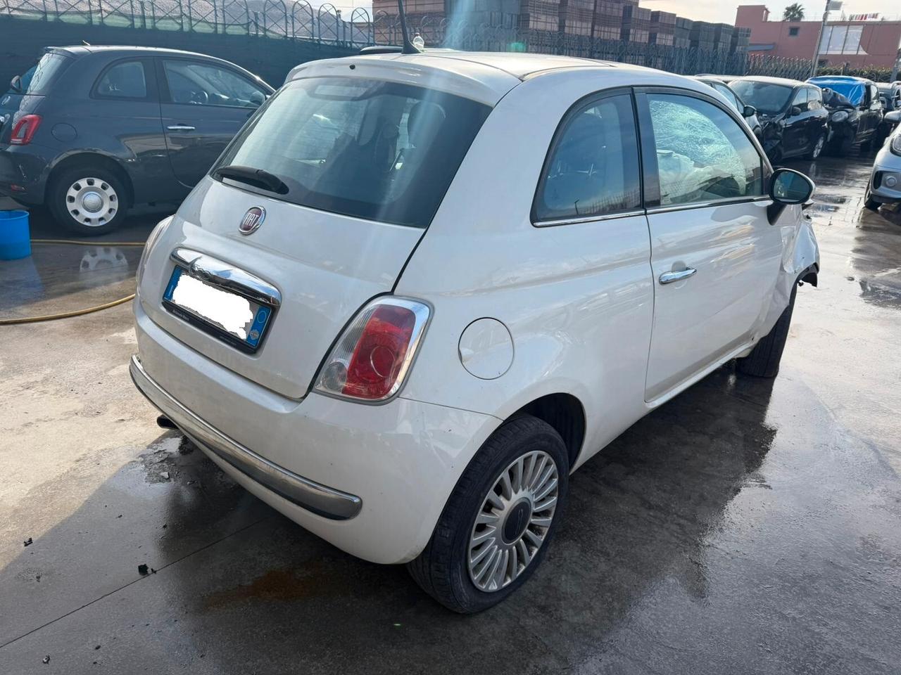 Fiat 500 1.2 sinistrato - 2013