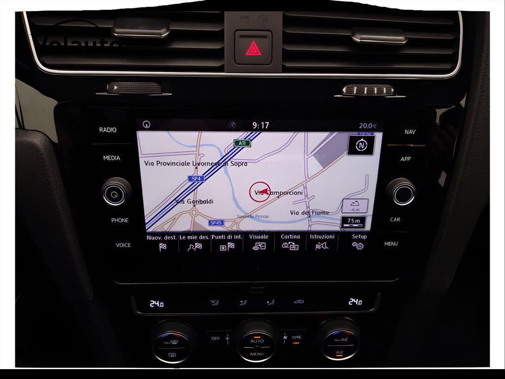 VOLKSWAGEN Golf VII 2017 5p - Golf 5p 1.5 tsi Executive 130cv dsg