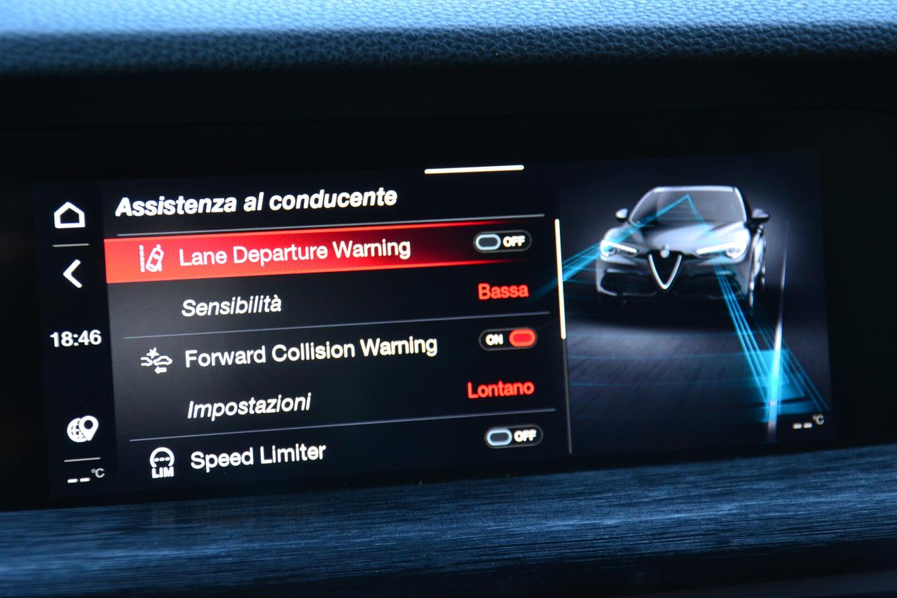 Alfa Romeo Stelvio 2.2 160CV AT8 **PREZZO VERO**LED-NAV-RCAM+PDC