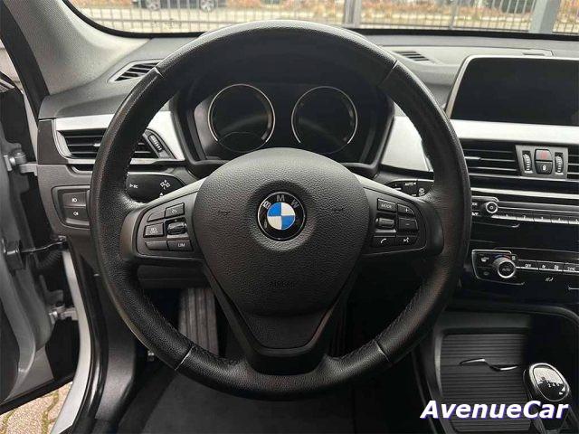 BMW X1 sdrive 16d NAVI LED EURO 6DTEMP TAGLIANDI REGOLARI