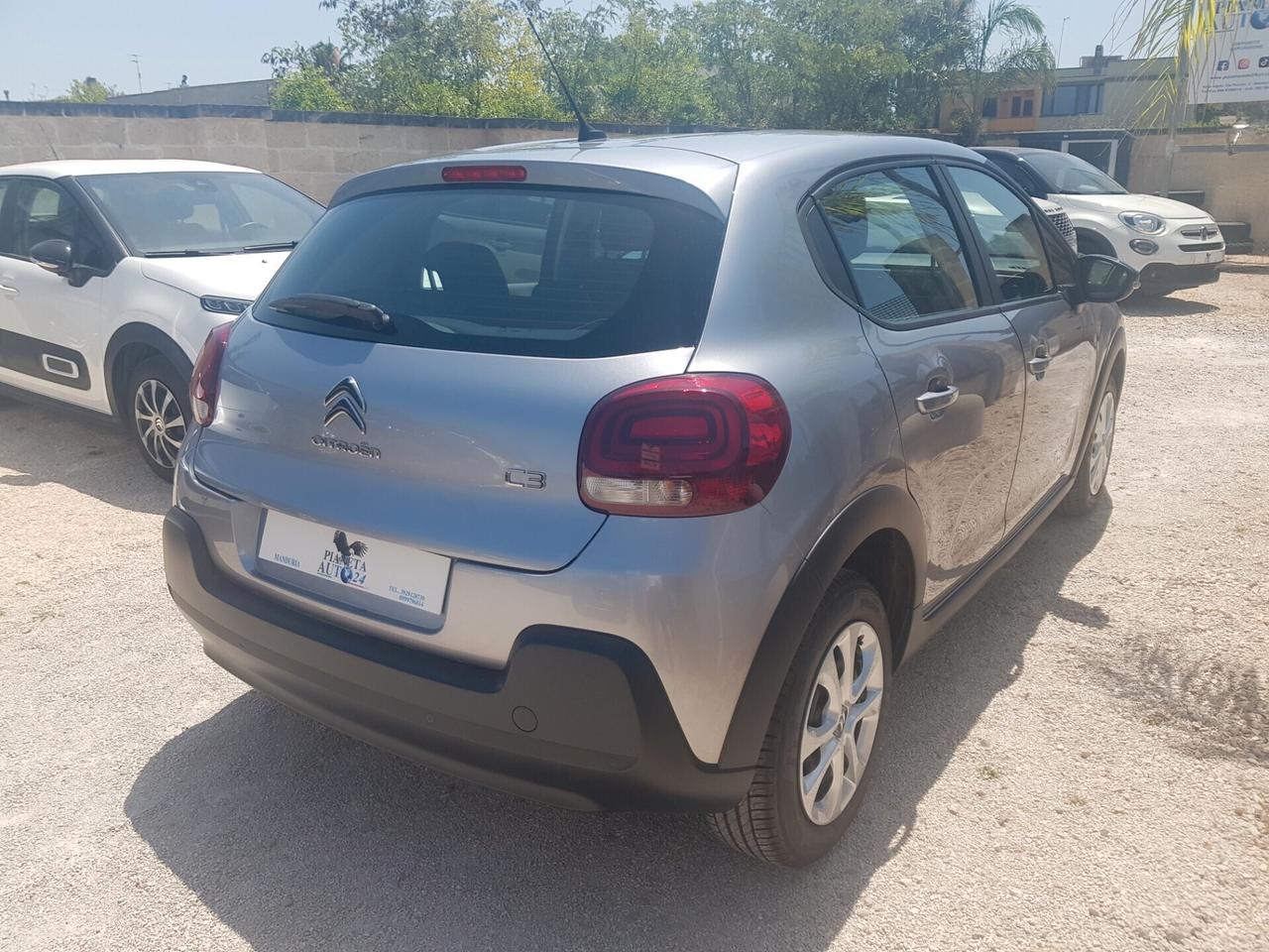 Citroen C3 1.2 83cv Navy Led Cruise Sensori