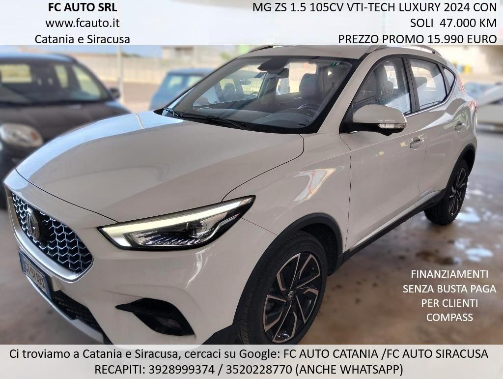 Mg ZS 1.5 VTi-tech Luxury PARI AL NUOVO - 2024