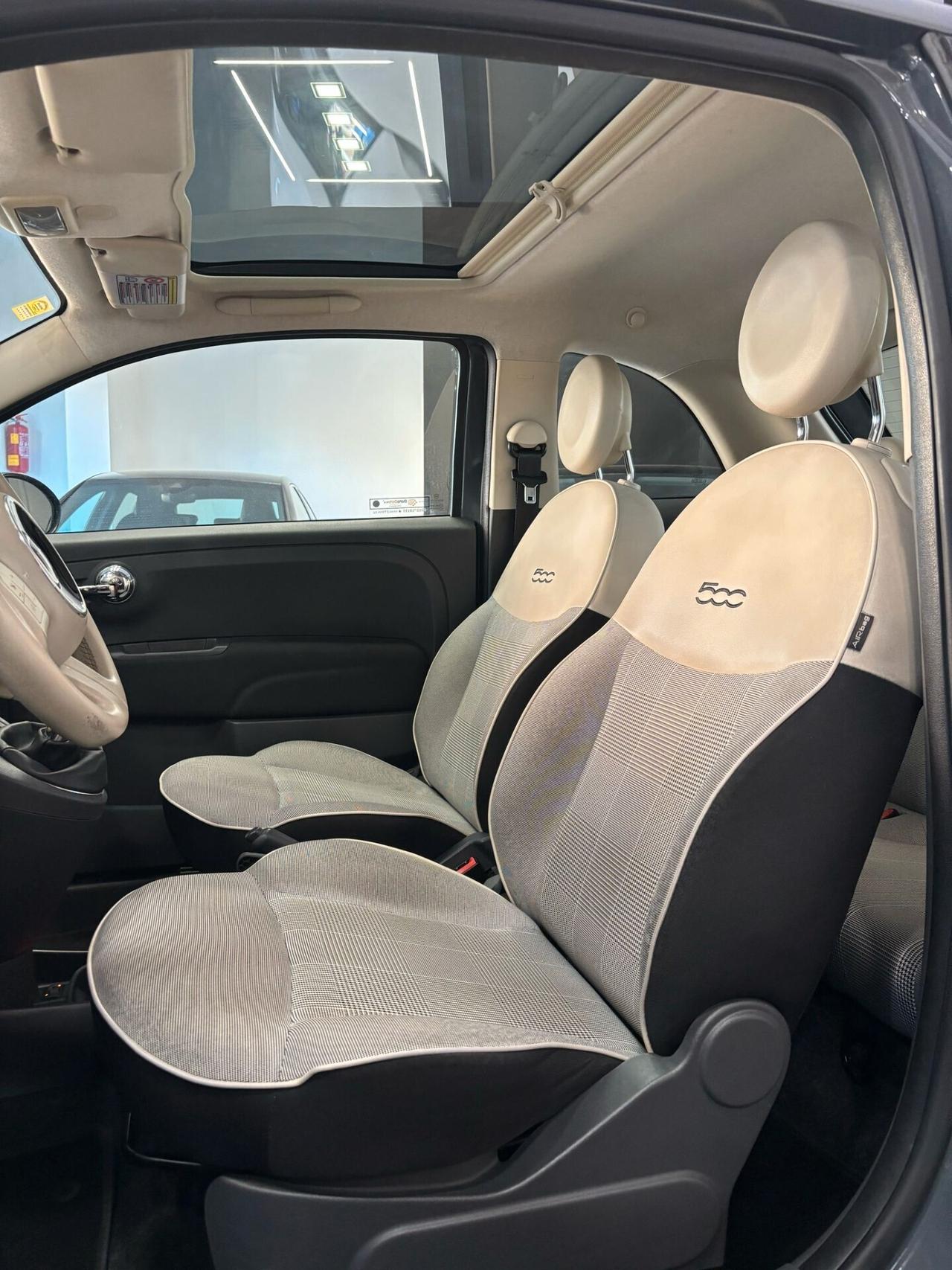 Fiat 500 1.2 EasyPower Lounge 69CV Gpl Tetto Panoramico