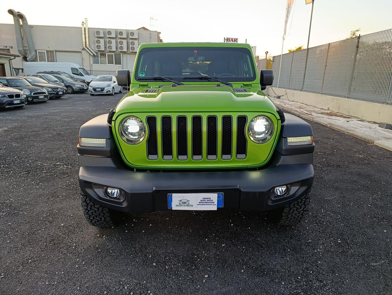 Jeep Wrangler Unlimited 2.2 mjt II Rubicon - Gancio Traino PREZZO REALE