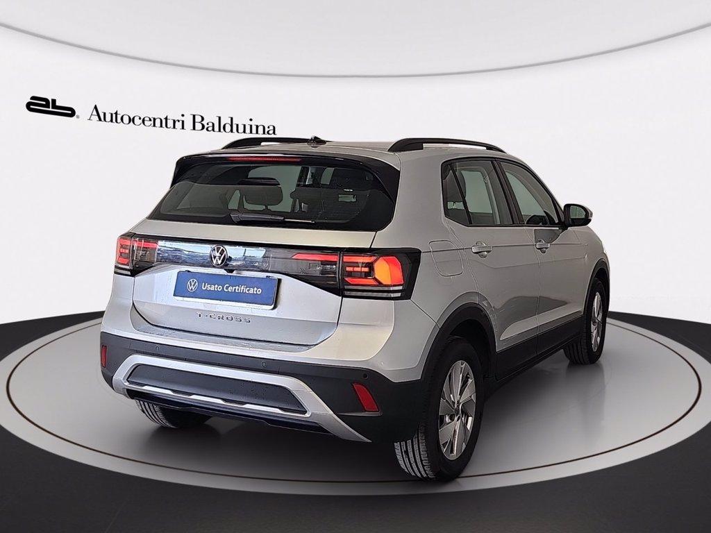 VOLKSWAGEN T-cross 1.0 tsi life 95cv del 2024