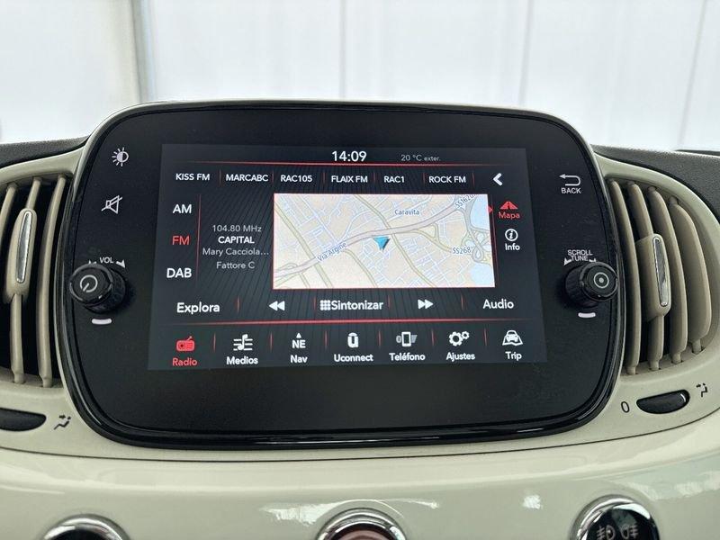 FIAT 500 1.0 70cv Ibrido Dolcevita