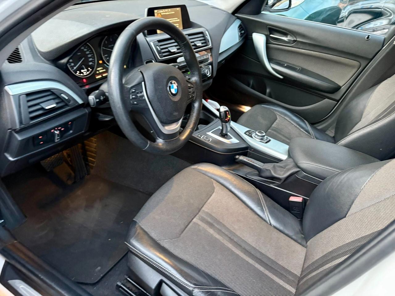 BMW 116 CAMBIO AUTOMATICO BIANCO PERLATO