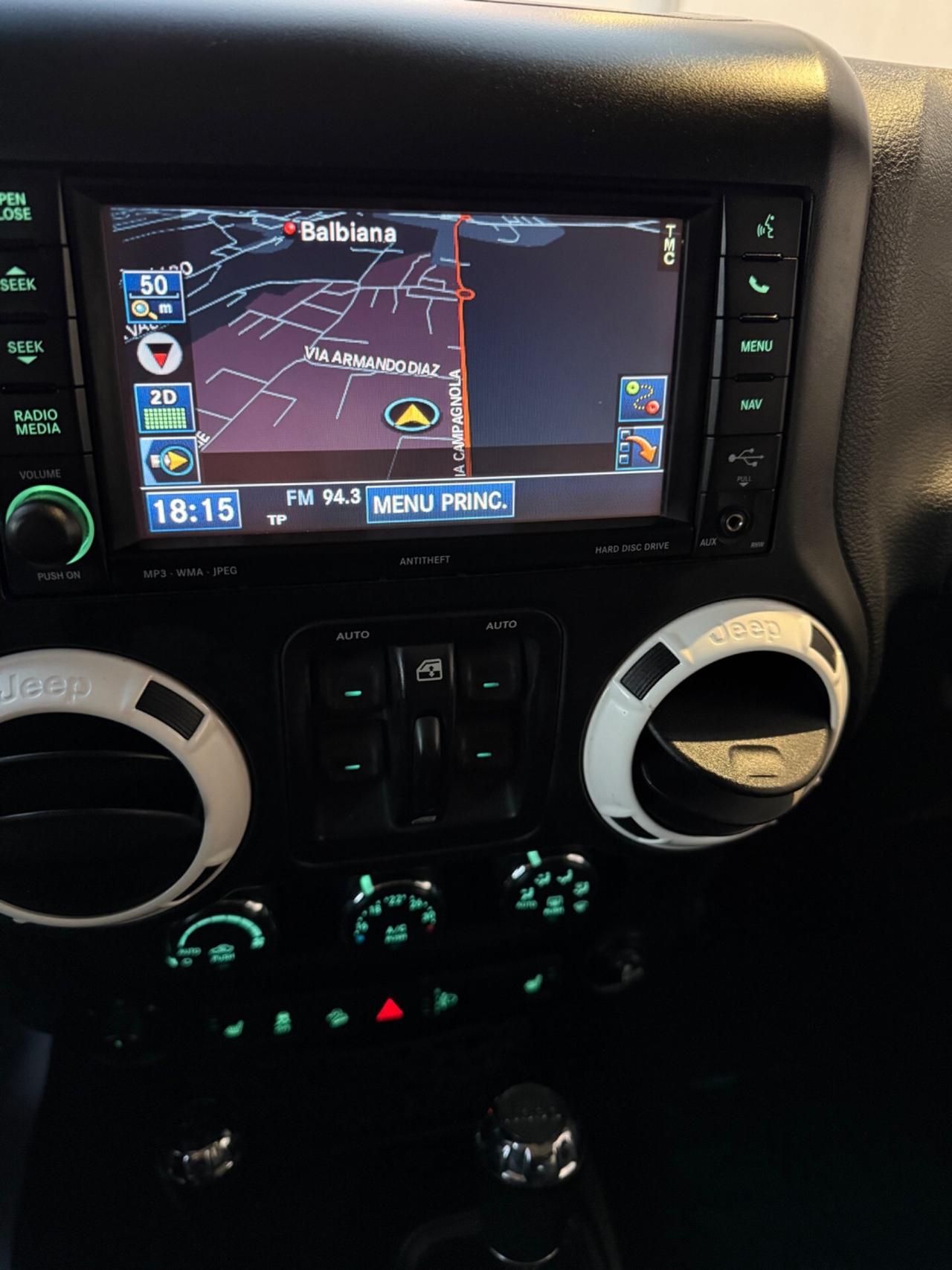 Jeep Wrangler Unlimited 2.8 CRD DPF 4x4 Polar Auto