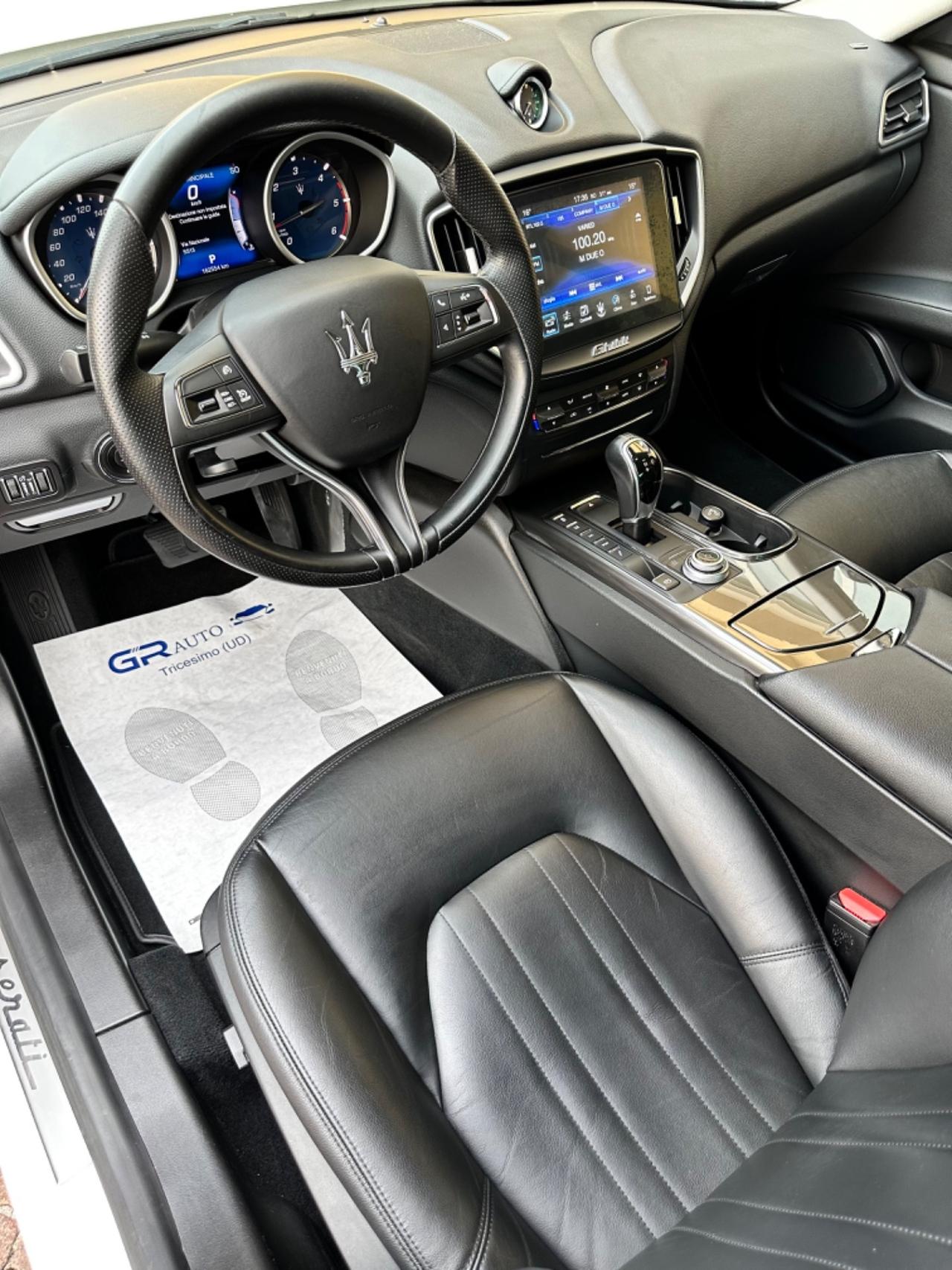 Maserati Ghibli 3.0d V6 250Cv -Km Certificati