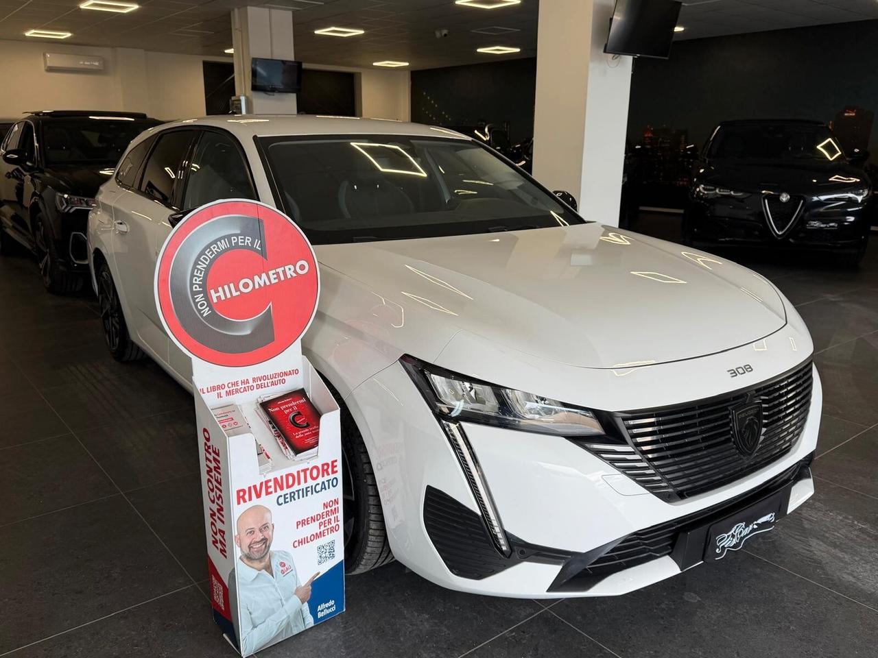 PEUGEOT 308 S.W. ALLURE 1.5 EAT8 130CV PELLE NAVI CAM ANNO 2023