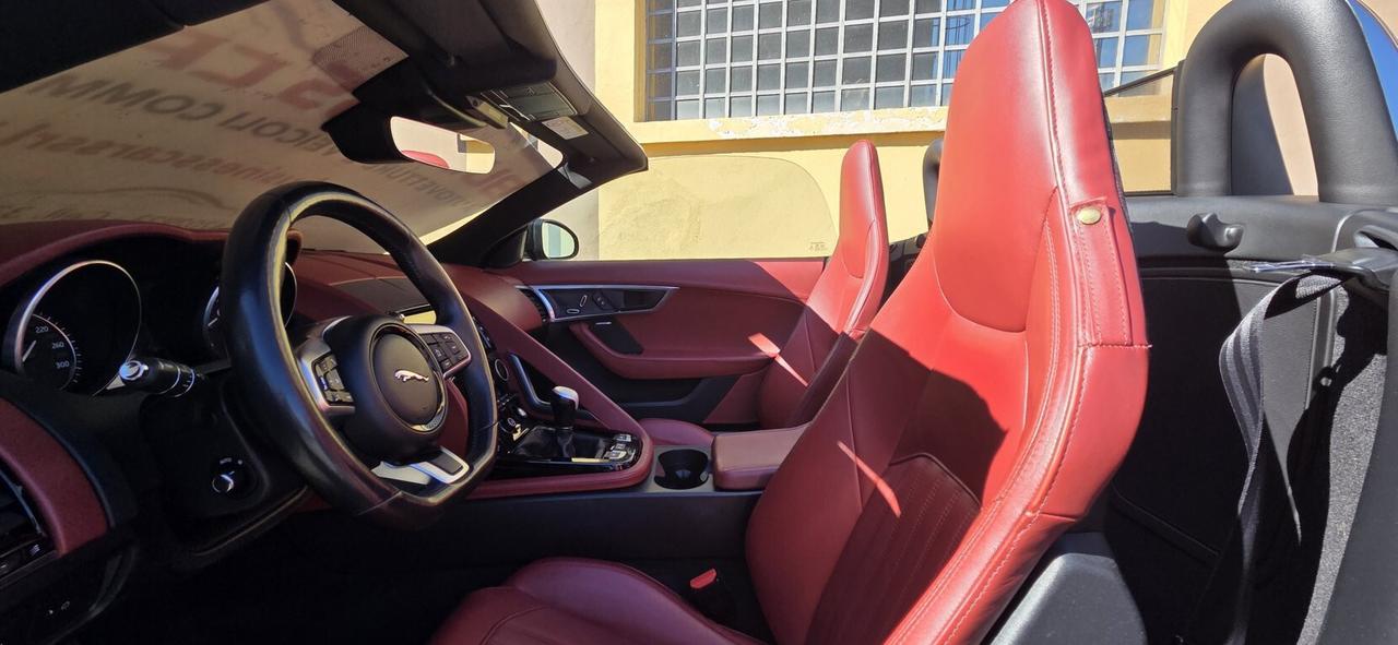 Jaguar F-Type 3.0 V6 340 CV COUPE' CABRIO KM.84000 CERTIFICATI UNICO PROPRIETARIO!