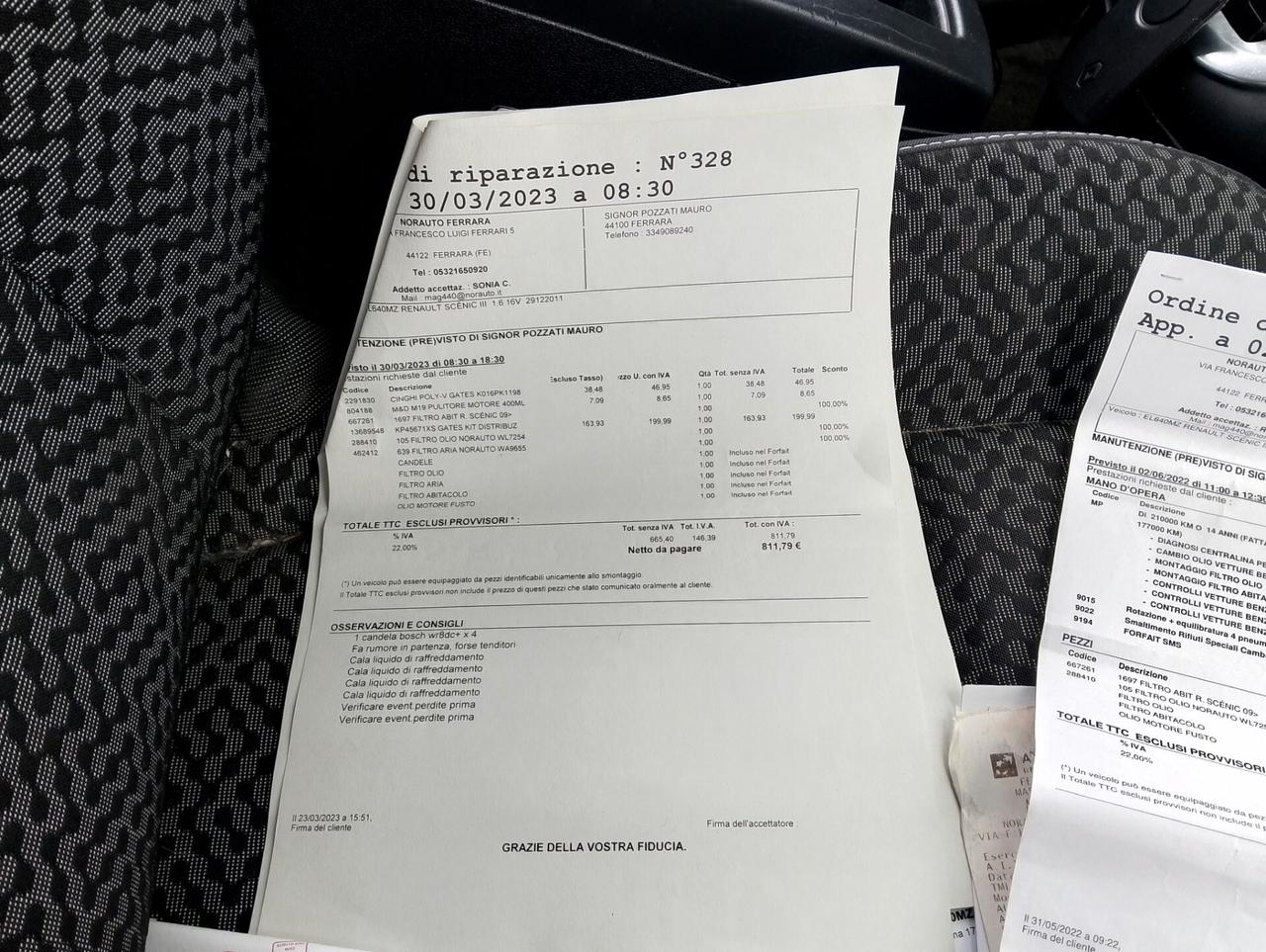 Renault Scenic X-Mod 1.6 cc benzina unico proprietario