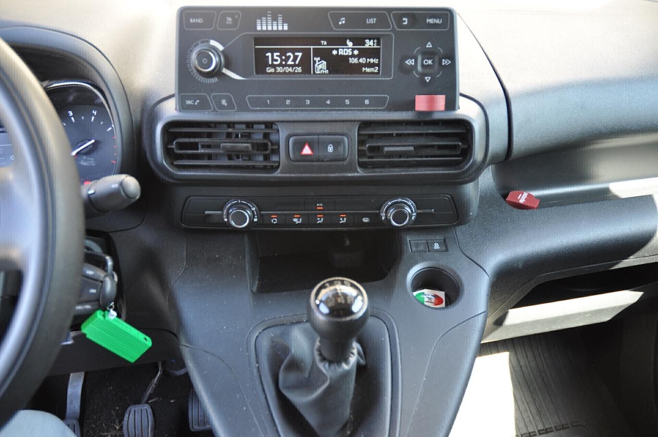 Toyota Proace City 1.5D 75 CV S&S PC 4p. Active *PREZZO NETTO IVA*
