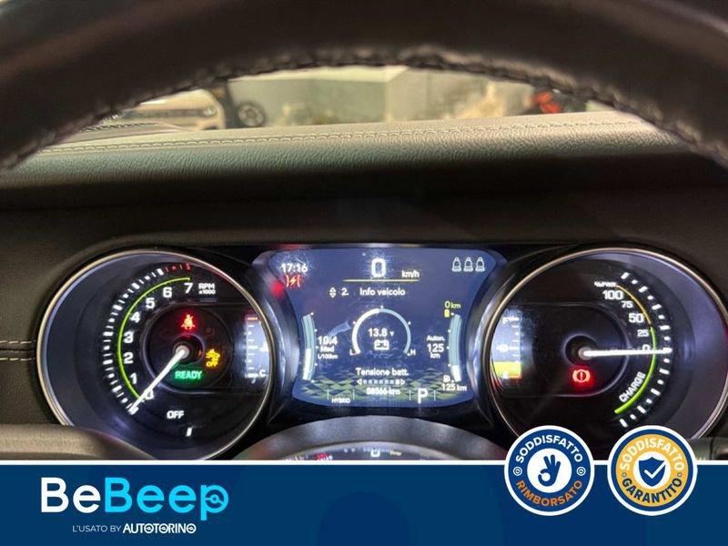 Jeep Wrangler UNLIMITED 2.0 ATX PHEV SAHARA 4XE AUTO