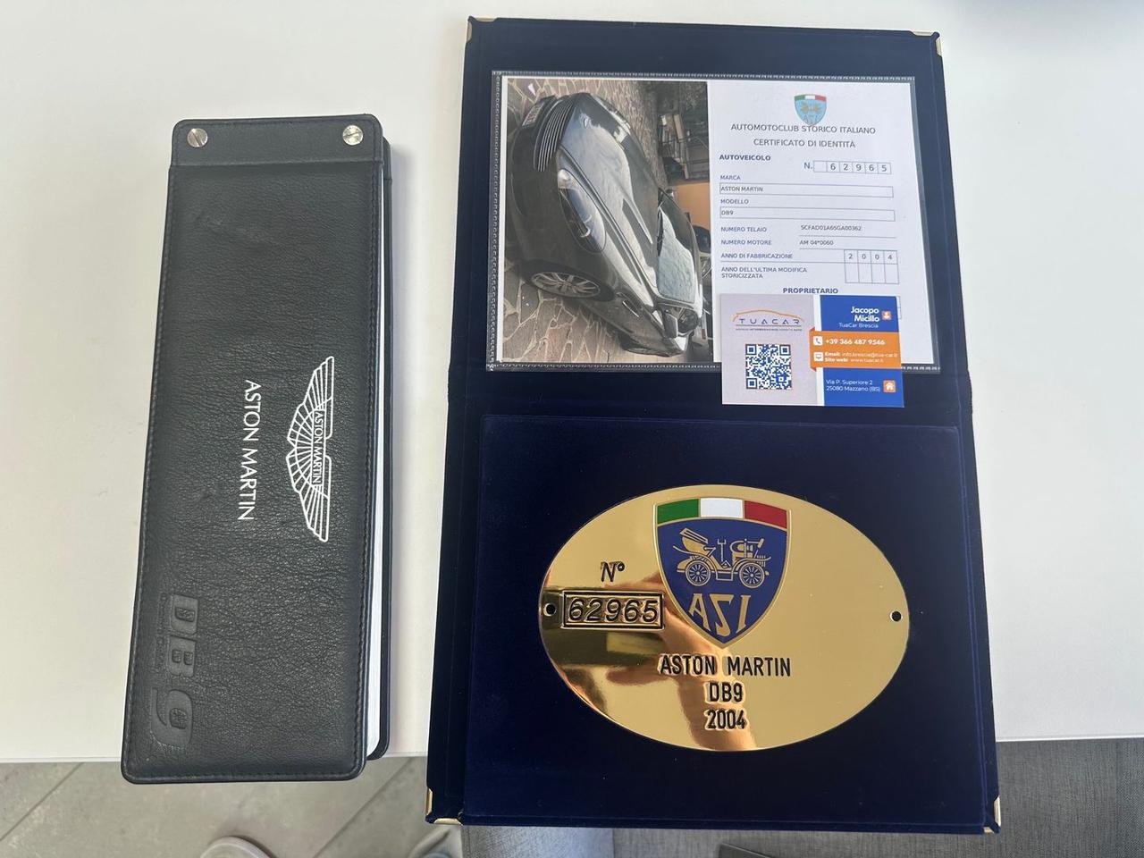 Aston Martin DB9 Luxury 5.9 V12 TARGA ORO #6442