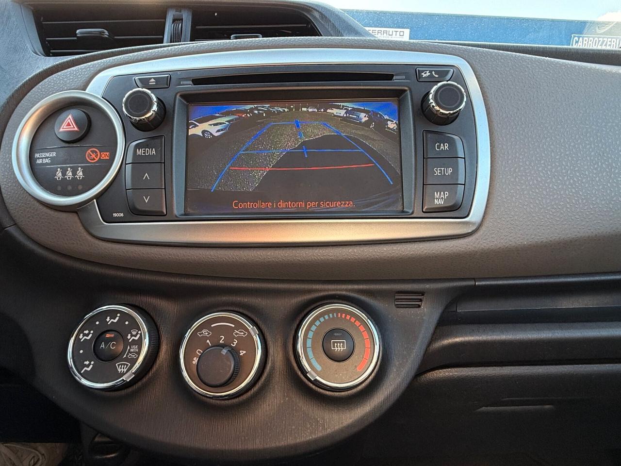 Toyota Yaris 1.4 D-4D 5 porte Touch Screen Telecamera