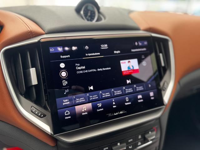 MASERATI Ghibli 330cv MHEV (PelleCognac/APP/LED/Retro)