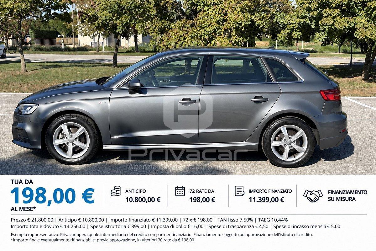 AUDI A3 SPB 35 TFSI COD S tronic Admired