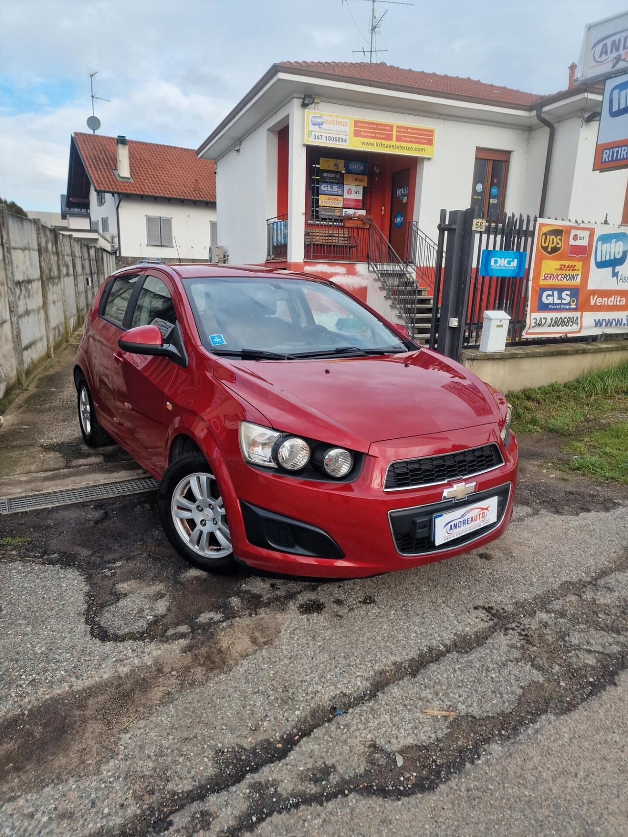Chevrolet Aveo 1.2 86CV 5 porte LT unicopr.