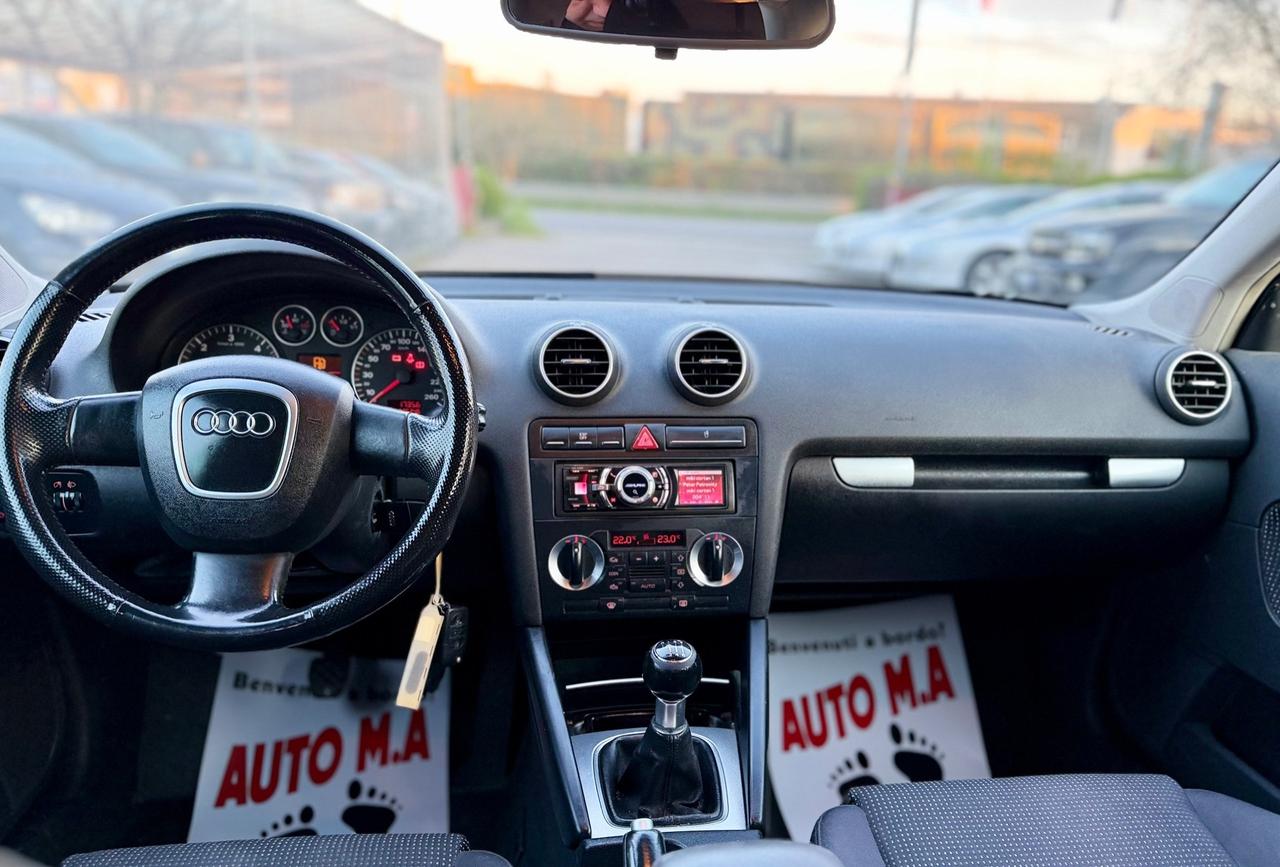 Audi A3 2.0 16V TDI SPORTBACK GARANZIA 12 mesi ! ! !