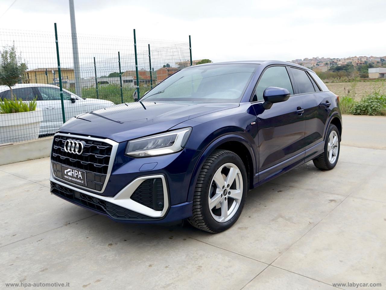 AUDI Q2 1.0TFSI 30 110CV S-line NAVI CARPLAY LED PELLE