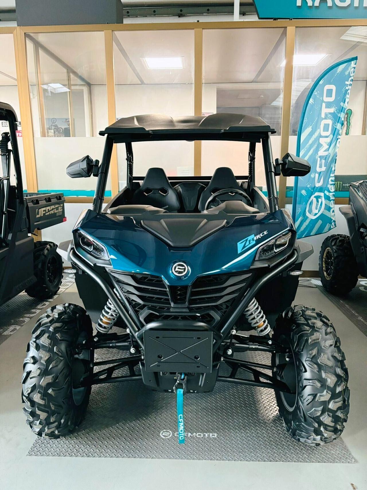 CFMOTO CF Z800 TARGA BIANCA