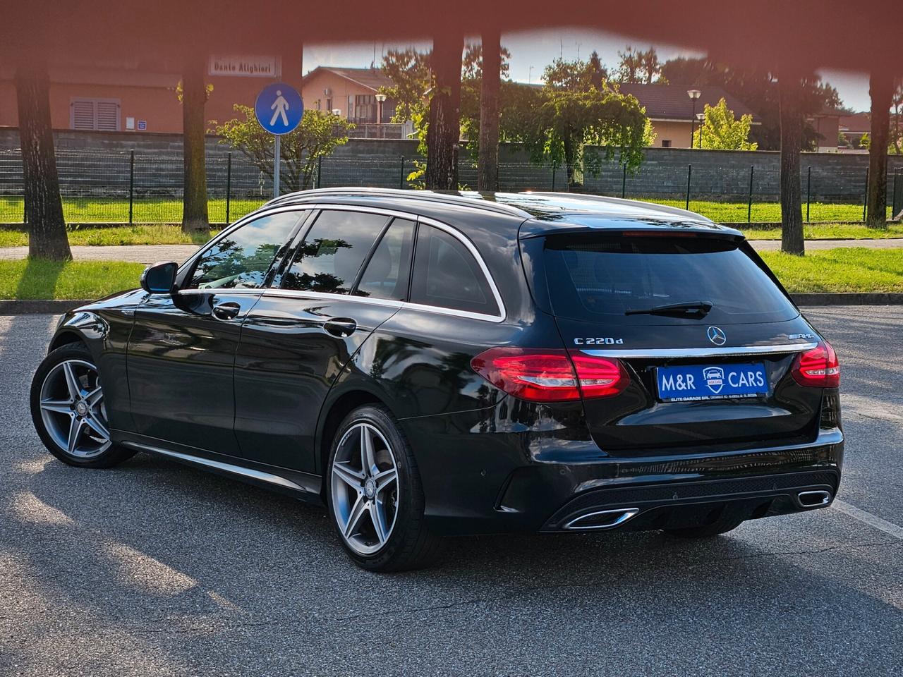 Mercedes-benz C 220d. Auto PAK AMG EURO6B AUTOMATICO