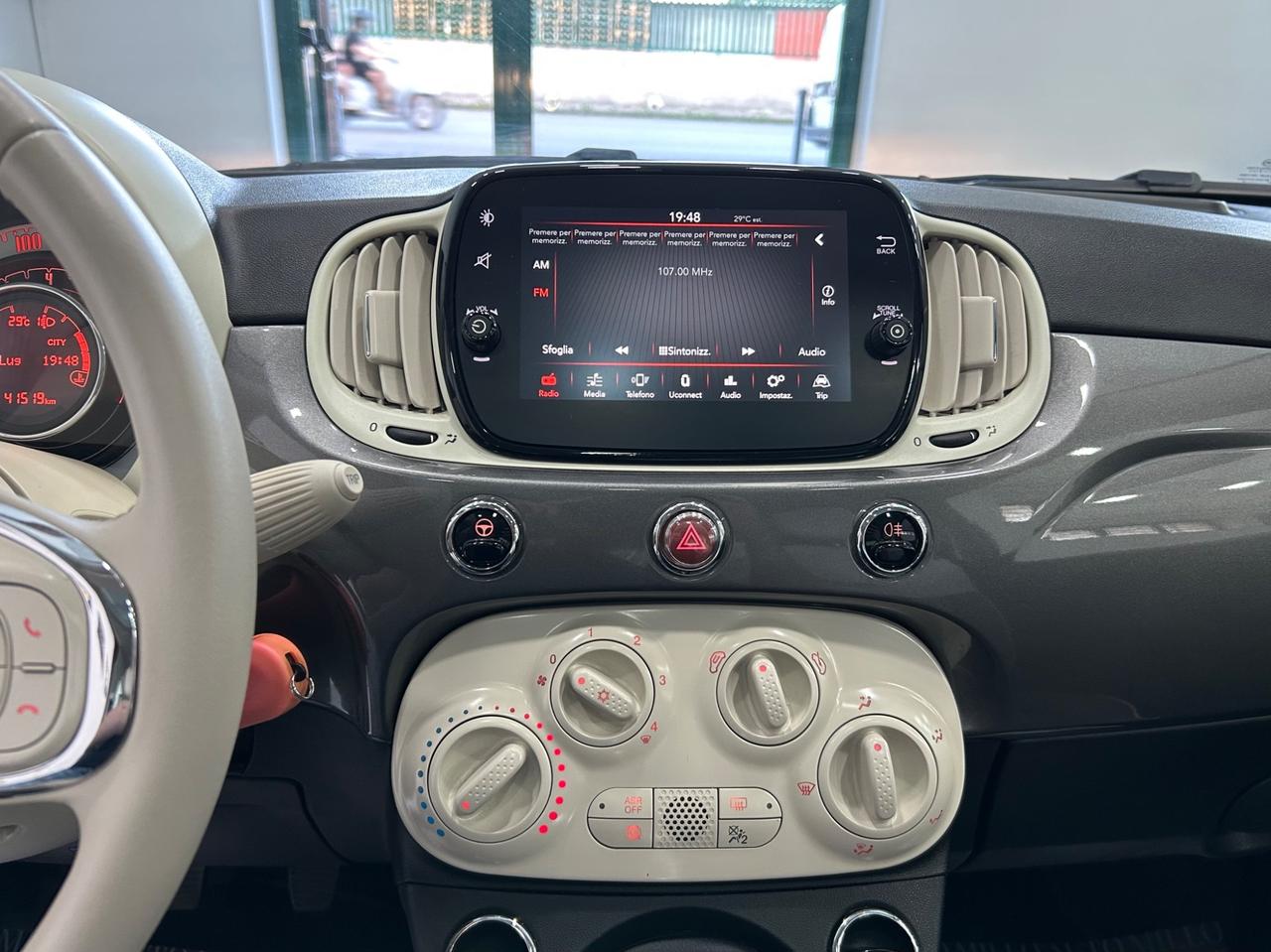 Fiat 500 1.2cc 69cv Lounge Unico Proprietario