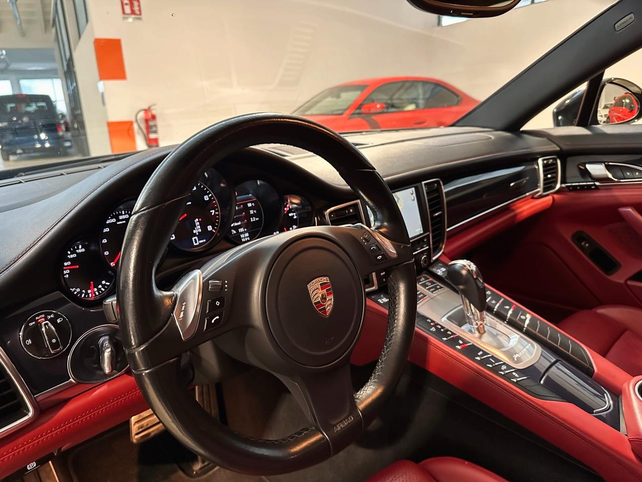 Porsche Panamera 4 PDK-INTERNO ROSSO-RETROCAMERA