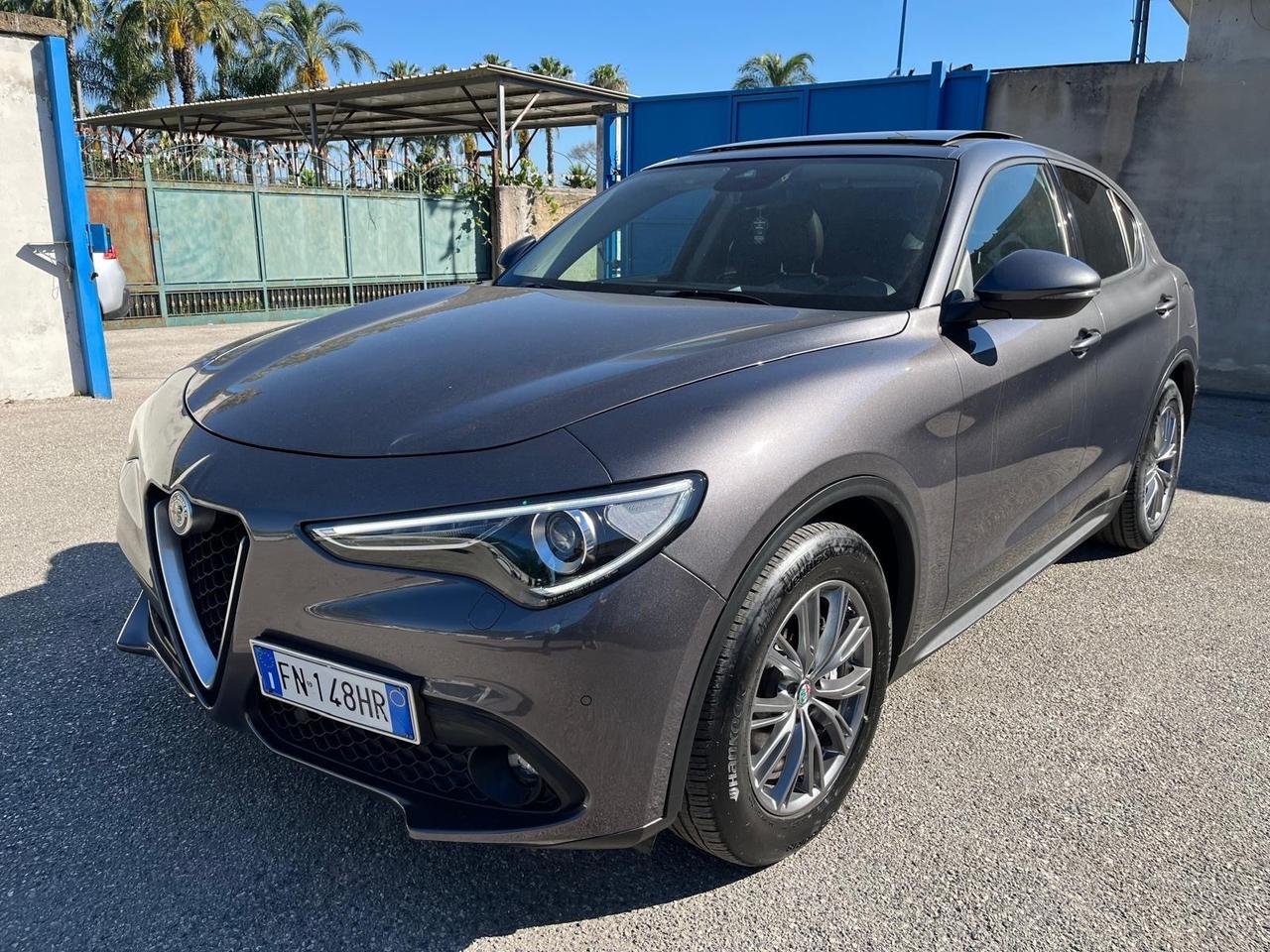 Alfa Romeo Stelvio 2.2 mjt camb aut-km 119000-2018