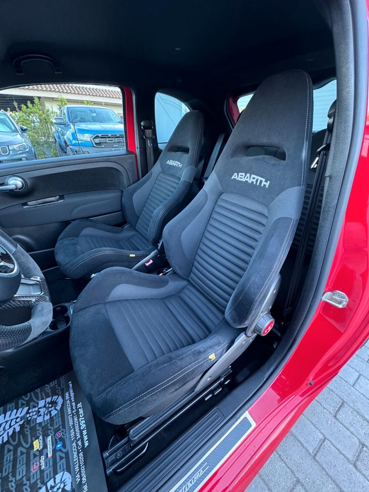 Abarth 595 1.4 Turbo T-Jet 180 CV Competizione SABELT CARBONIO FULL MTA