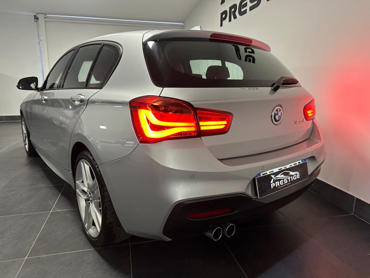 BMW 125D M-SPORT 224CV AUTOMATICA PELLE ROSSA FULL