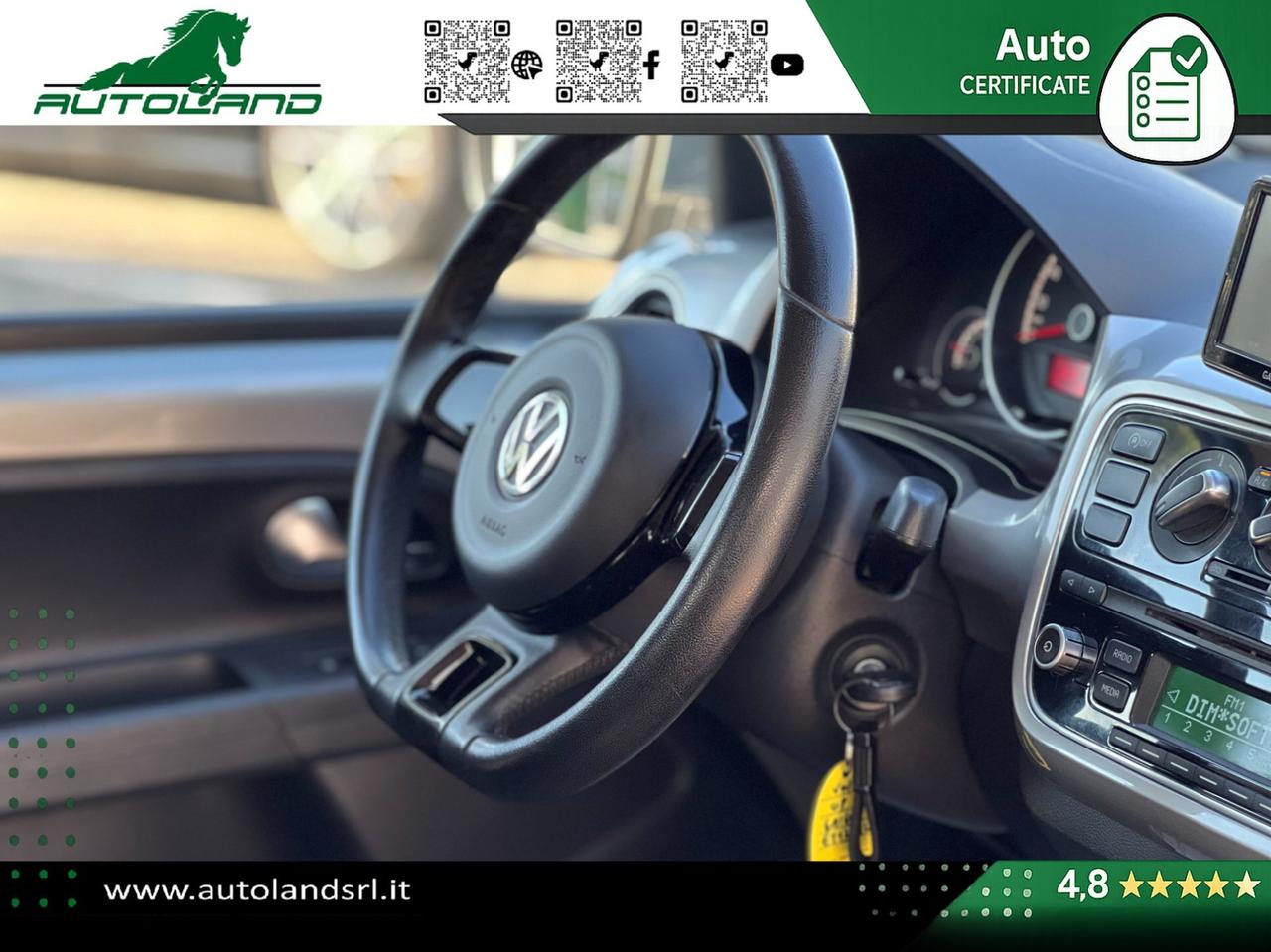Volkswagen up! 5 Porte up! 5p 1.0 eco up! High up! 68cv