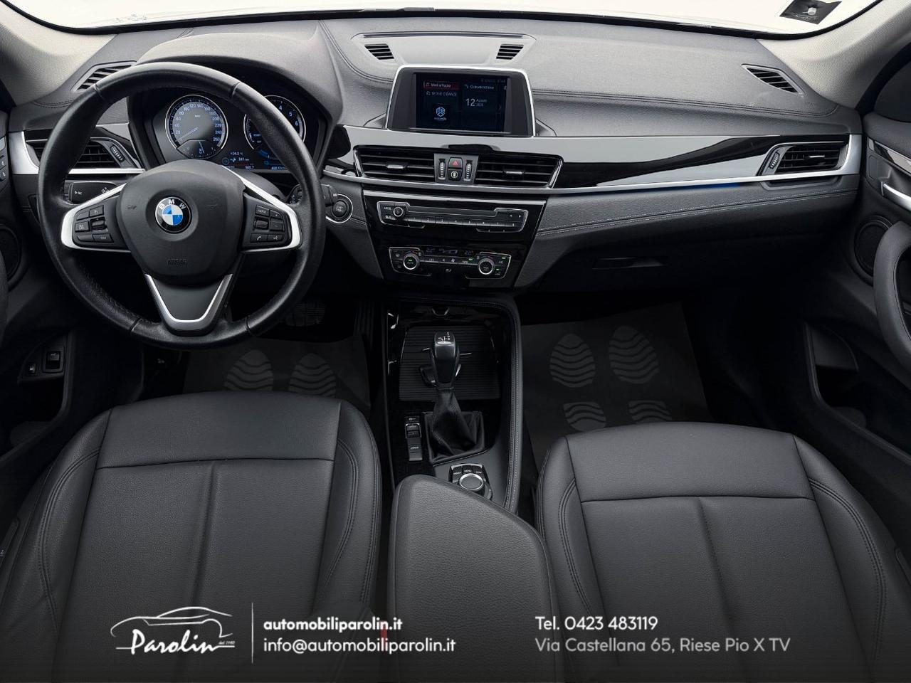 BMW X1 xDrive25e xLine auto Pelle