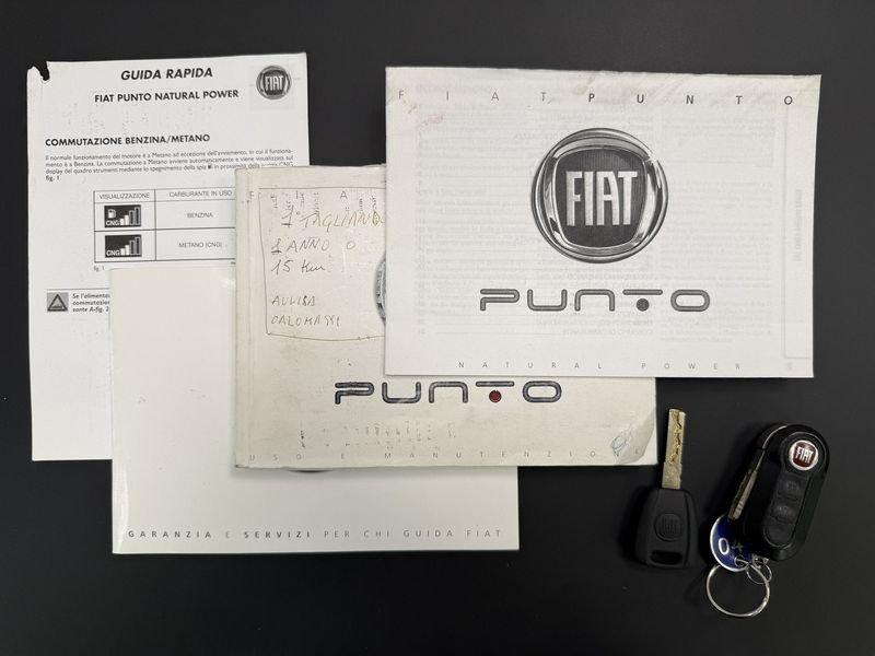 FIAT Punto Punto Evo 3Pt 1.4 Natural Power Active 77cv - UNICO PROPRIETARIO