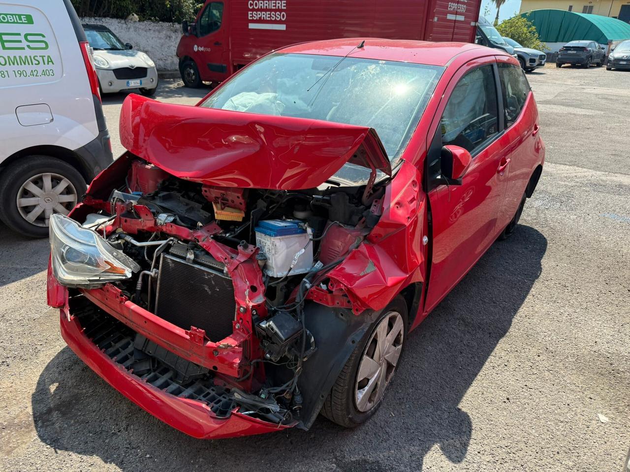Toyota Aygo 1.0 Benz. Incidentata 5 porte x-cool