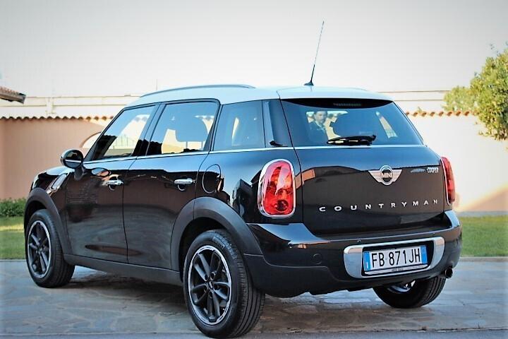 Mini Cooper S Countryman ESTETICA DA CONCORSO TETTO BIANCO CERCHI LEGA 17"