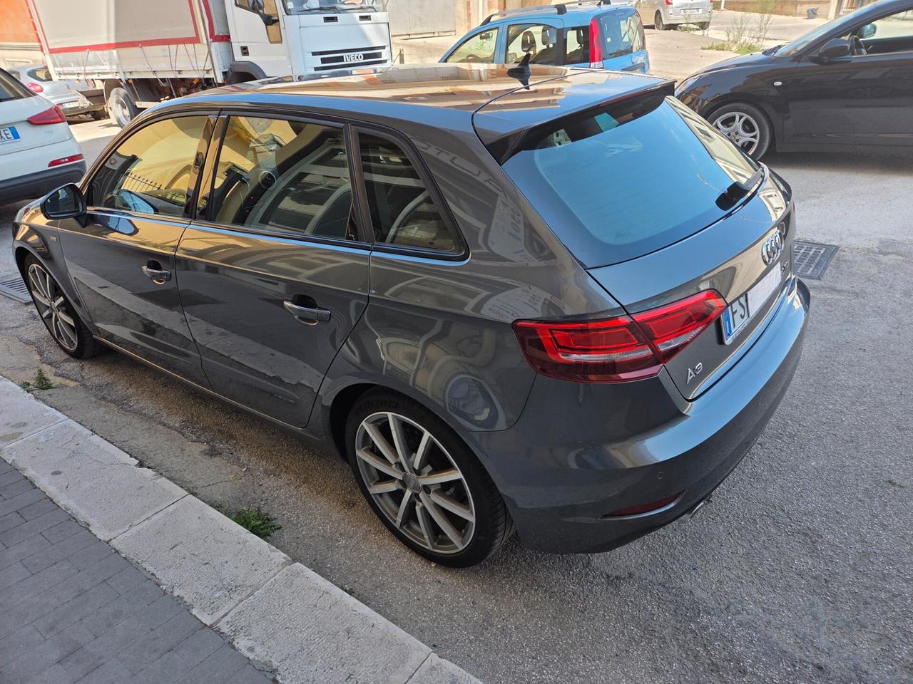 AUDI A3 S-LINE ANNO 2019 SOLI KM 100000 CERTIFICATI