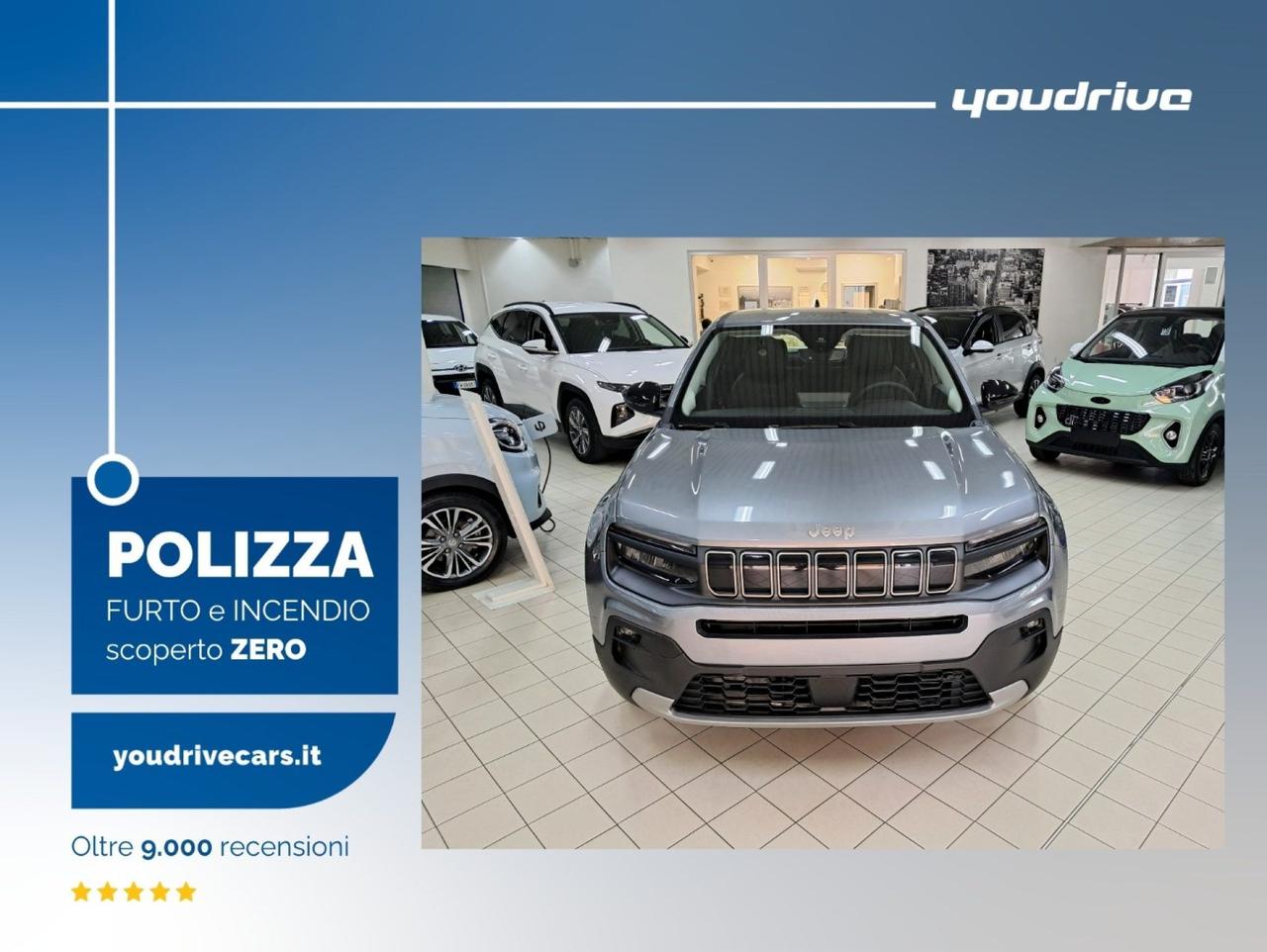 Jeep Avenger 1.2 Turbo 100 CV Altitude KM0